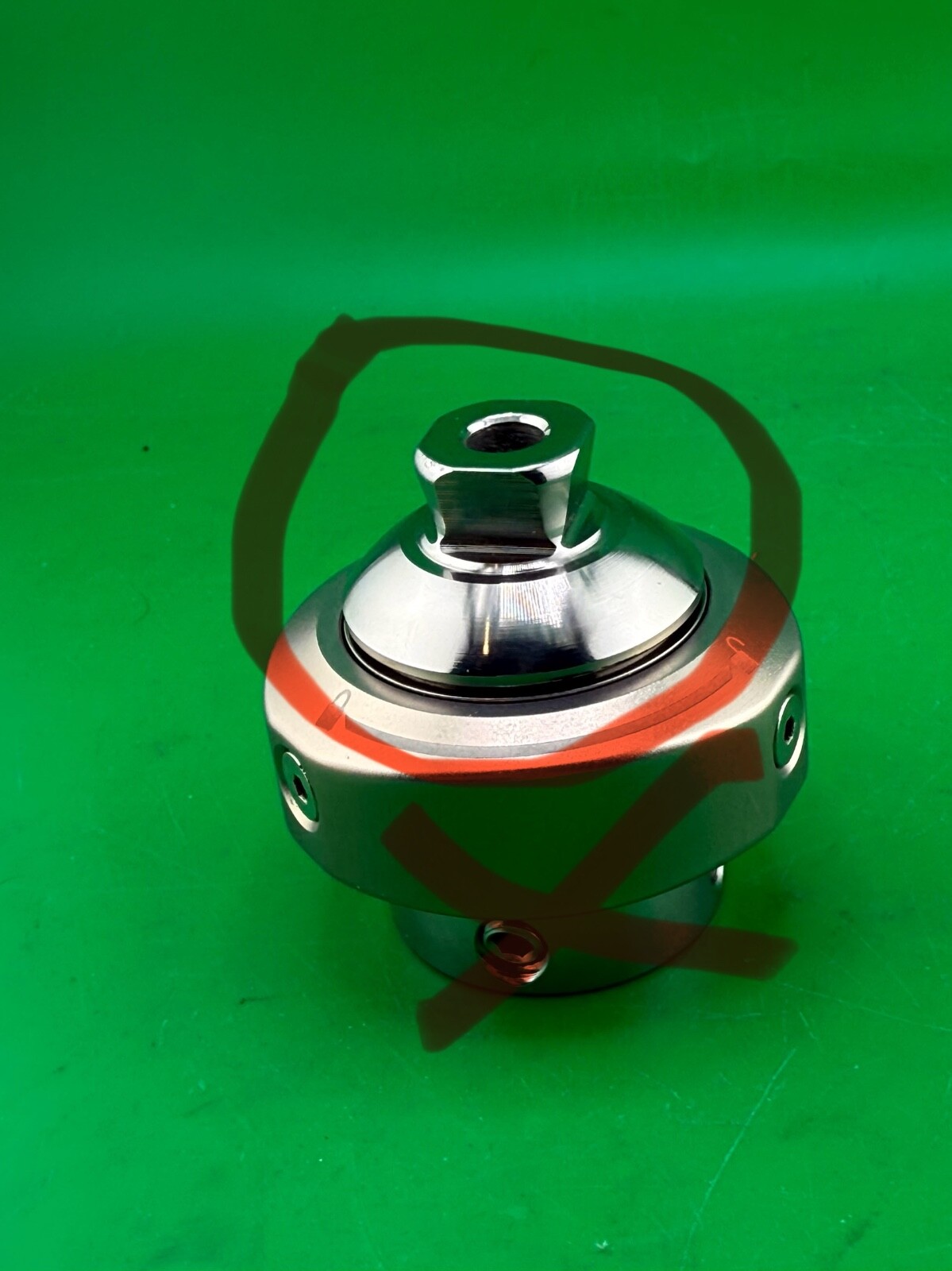 Prosthetic quick change release male pyramid insert. Male pyramid insert only
