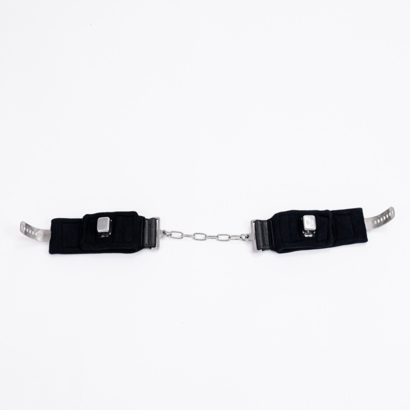 Fast Magnetic Restraint Belt Set Waist Hands And Chain Style Feet Standing