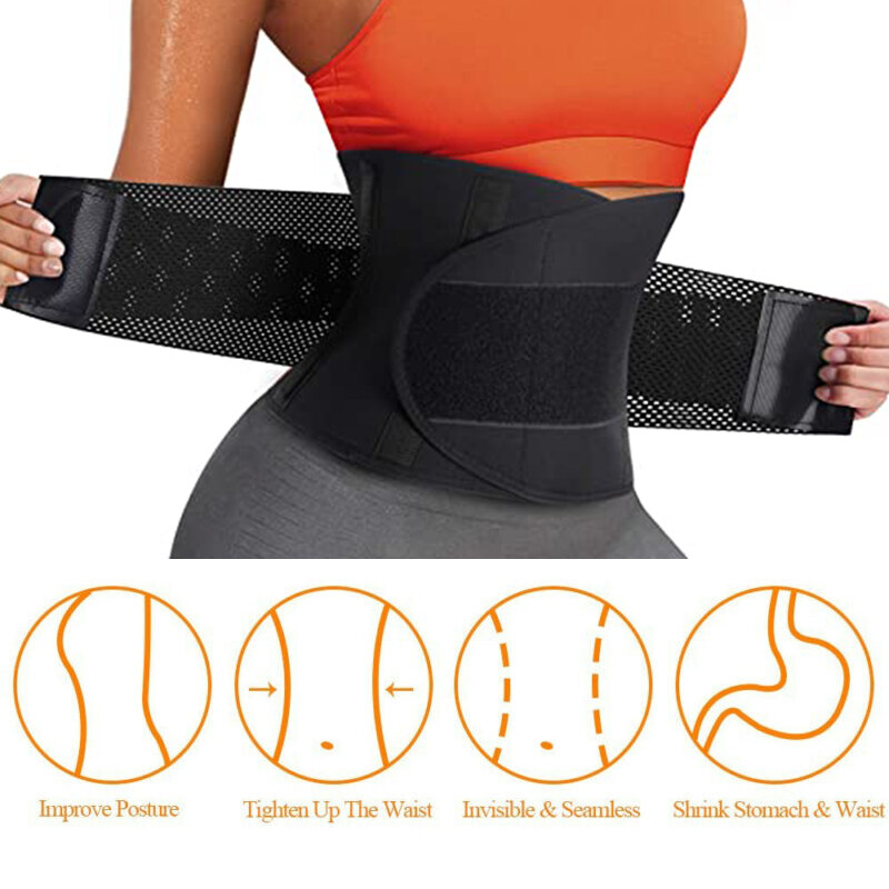 Back Support Lower Back Brace Pain Relief Lumbar Support Belt Sciatica Men/Women