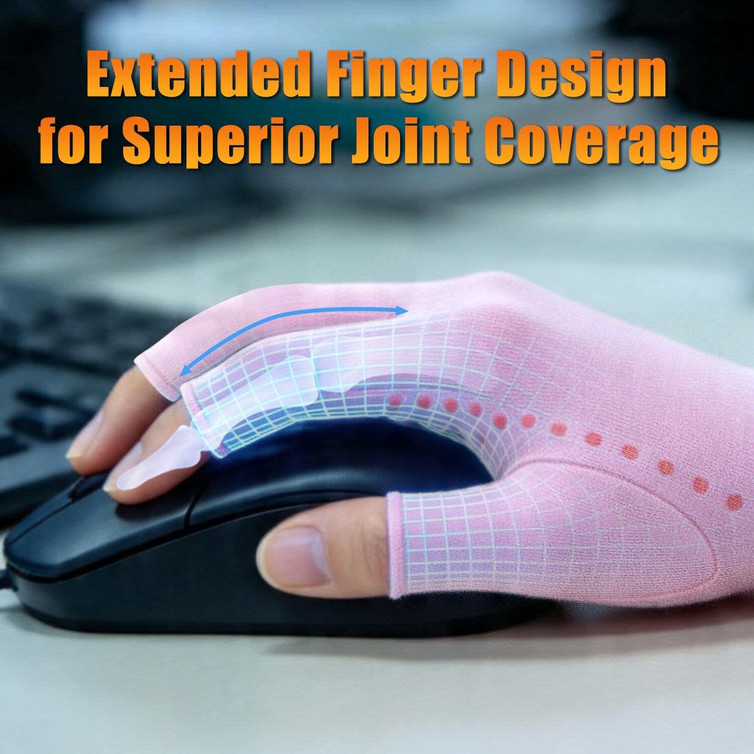 Big Mango Compression Arthritis Gloves for Women Men, Hand Compression Gloves…