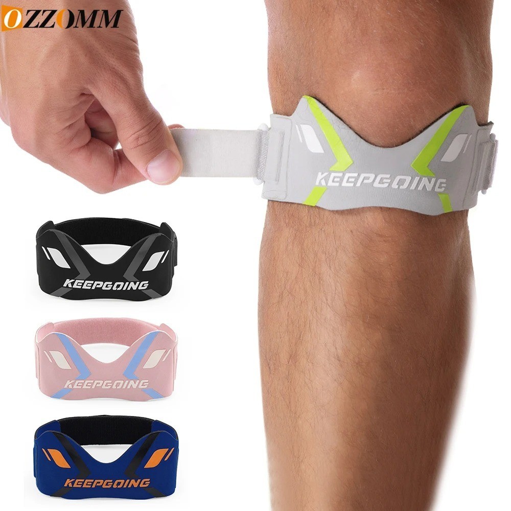 1Pc Adjustable Patella Knee Strap Pain Relief Support Brace for Sports Workout