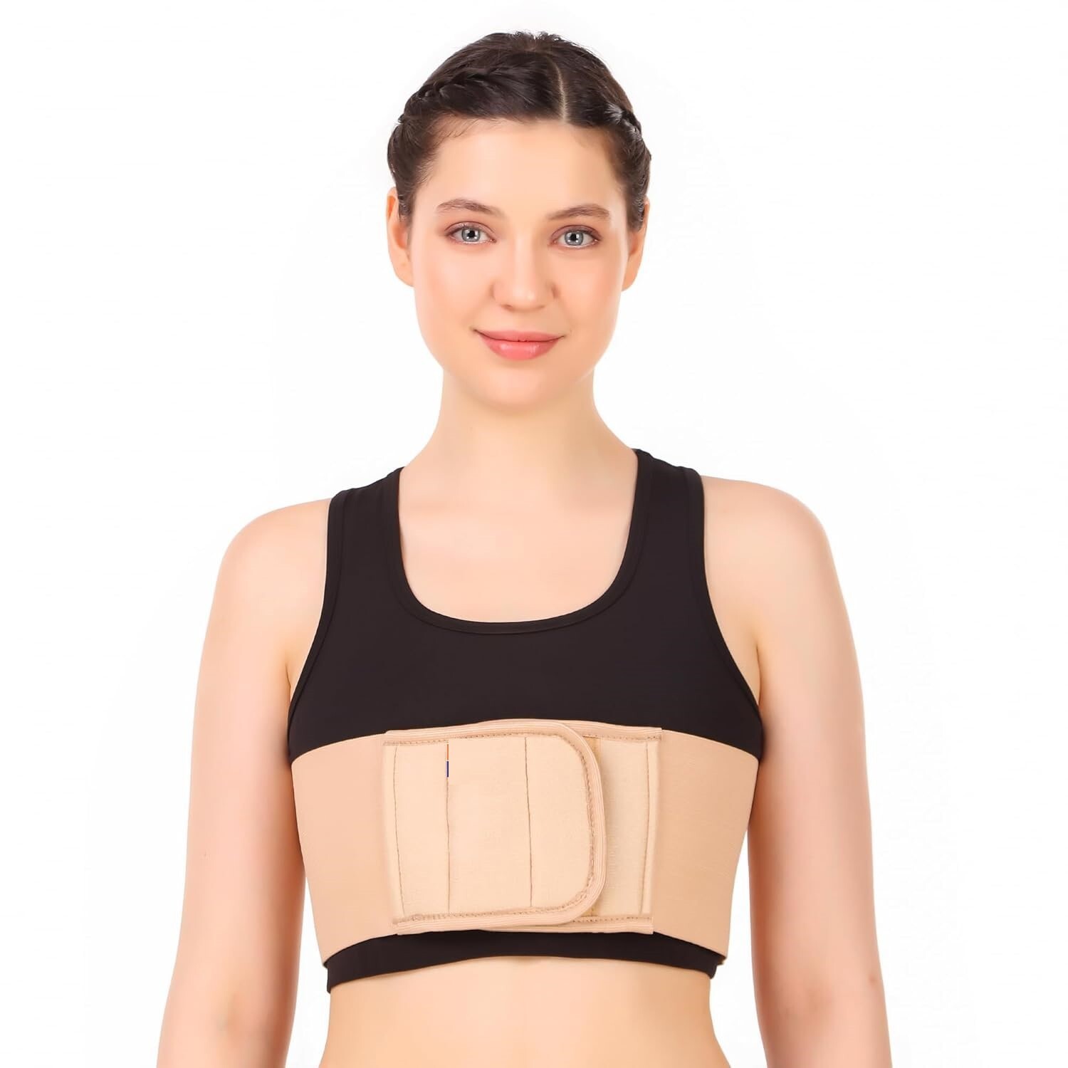 Chest Rib Belt Elastic Wrap Injury Binder Compression & Support Brace for M & F