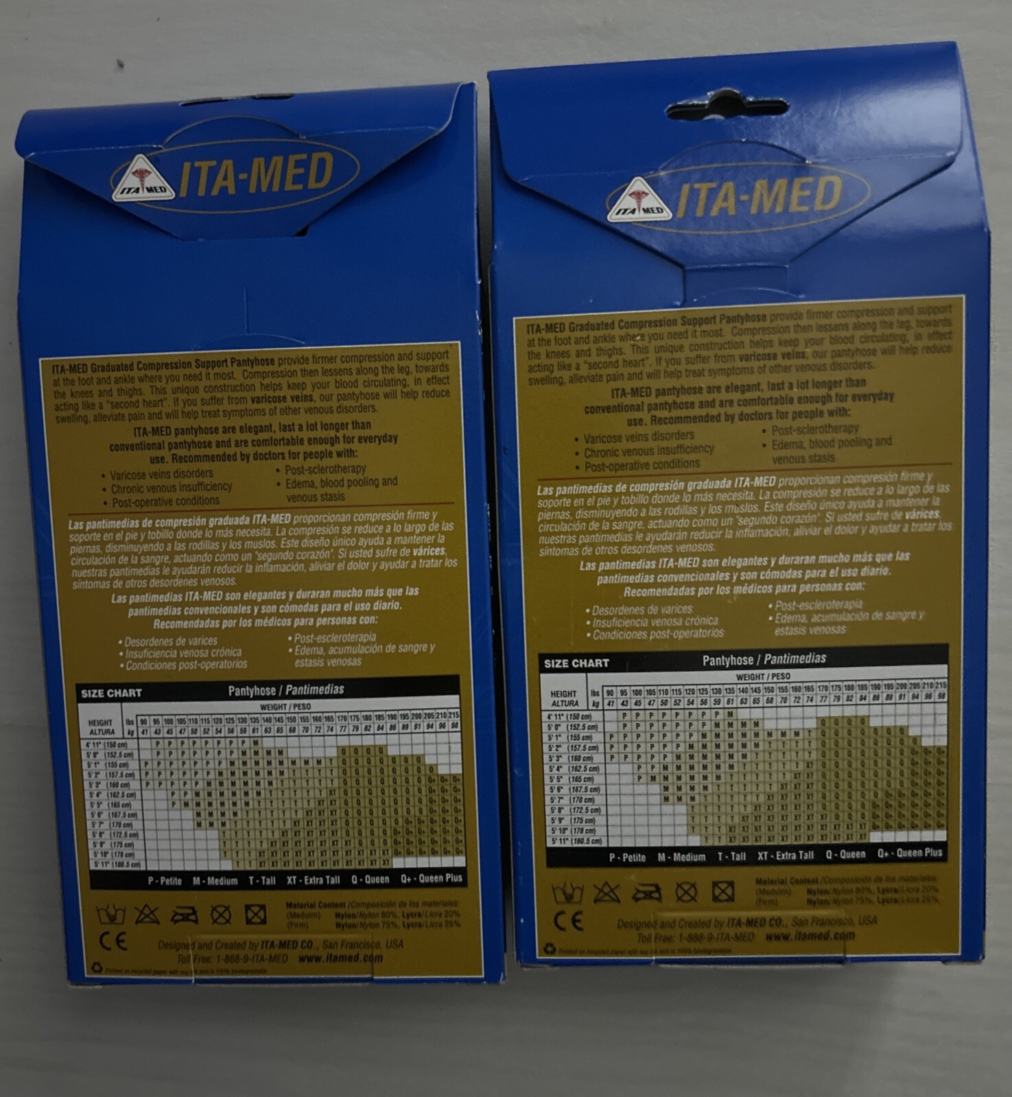 ITA-Med Compression Support Pantyhose Style 150 Sheer Beige, BLACK 18-20mmHg M.