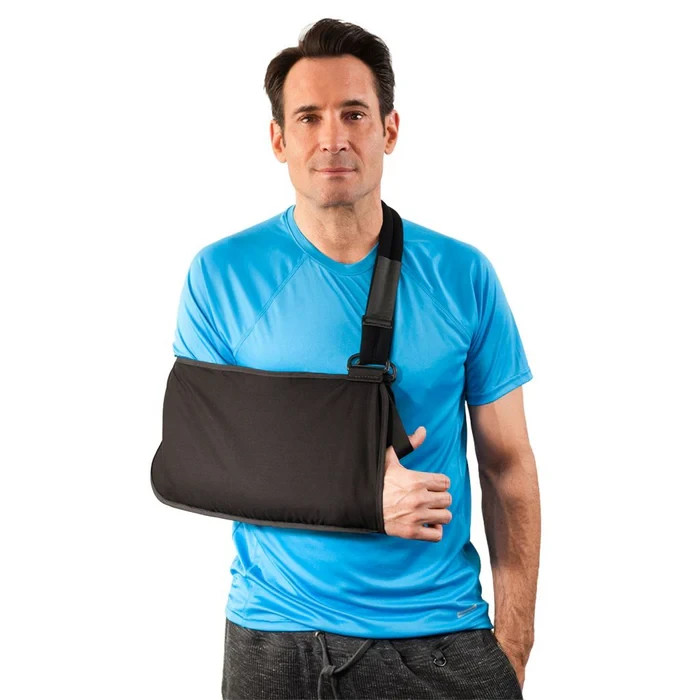 New Breg Deluxe Shoulder Immobilizer Sling Premium Support Full Foam Comfort L