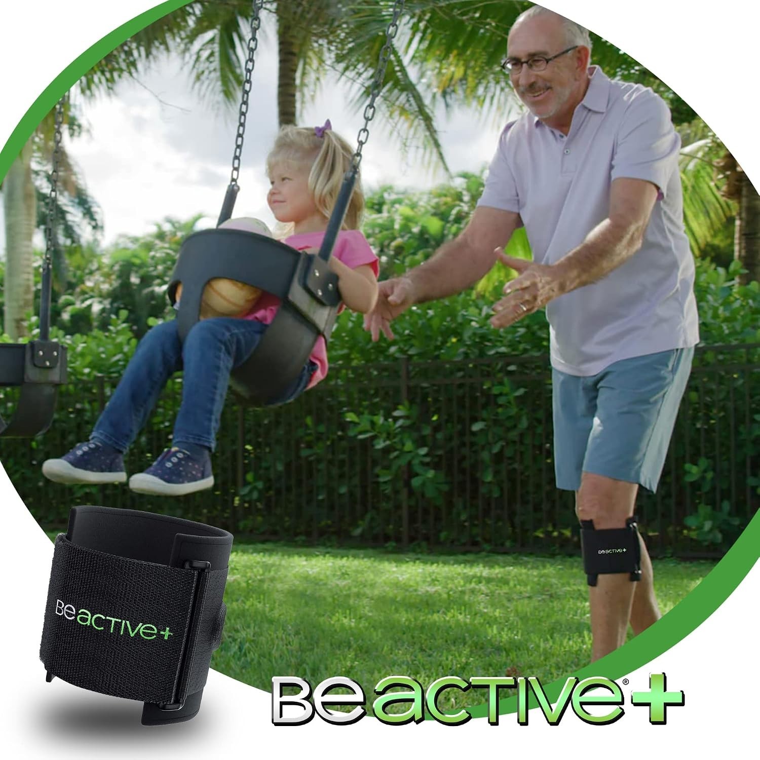 Plus Acupressure System – Effective Sciatic Nerve Pain Relief Brace (One Size)
