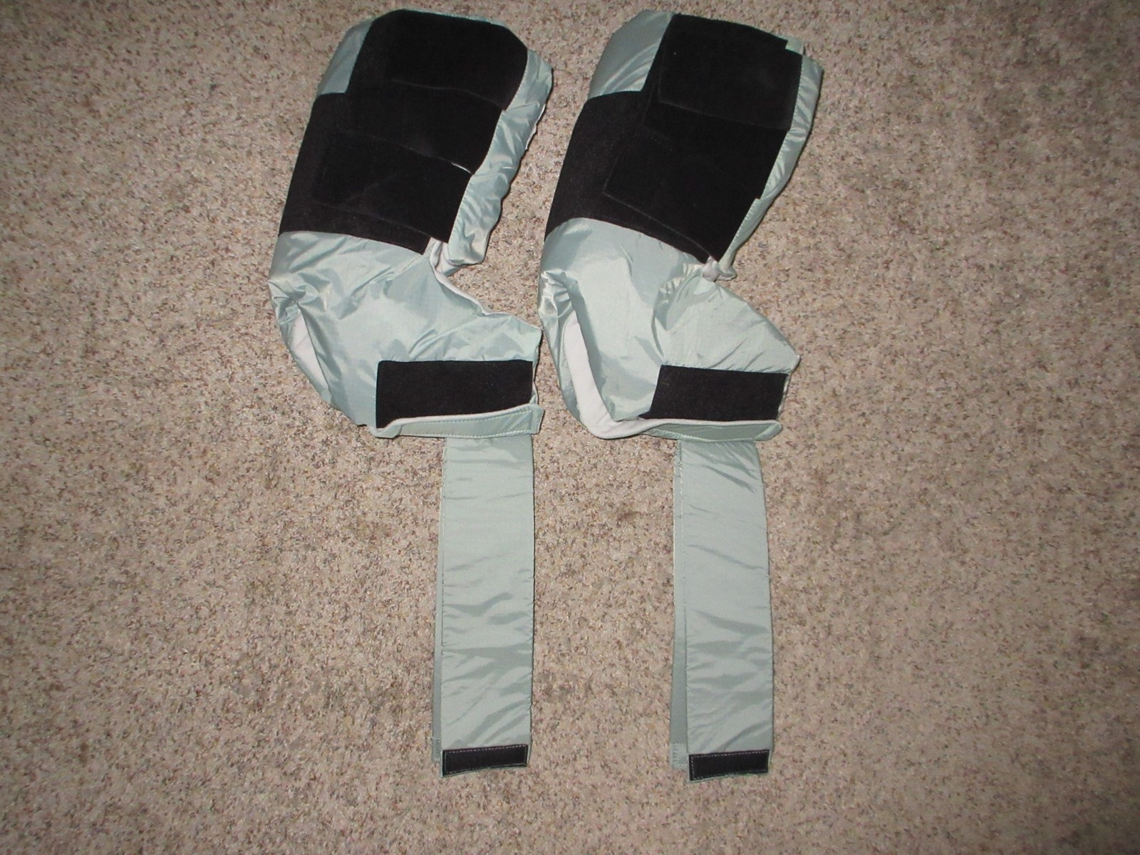 Molnlycke Z-Flex Heel Protection Fluidized Blue Fleece Heel Boot Set Of 2