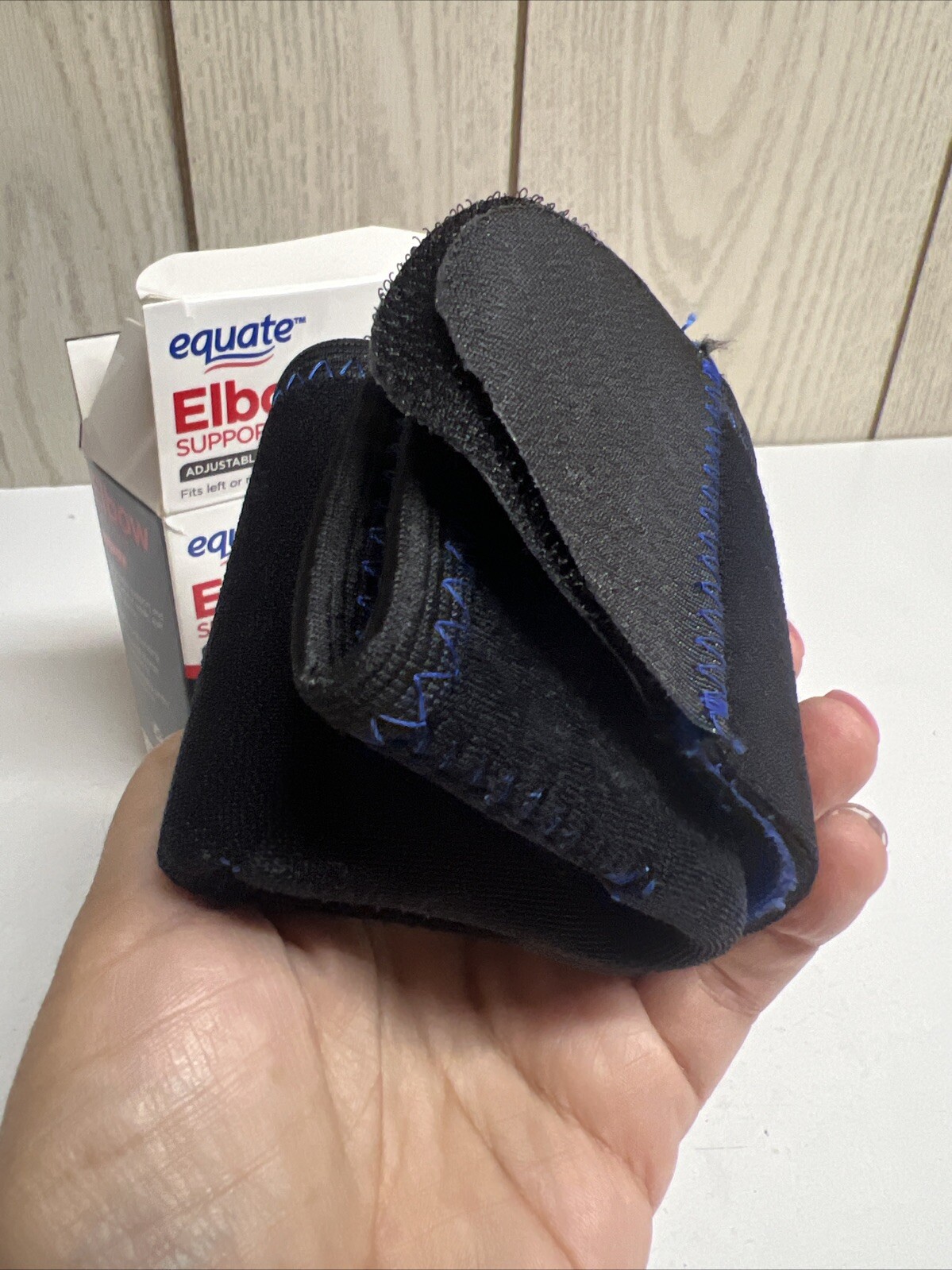Equate Elbow Support Adjustable One-Size-Fits-Most Shelfwear New