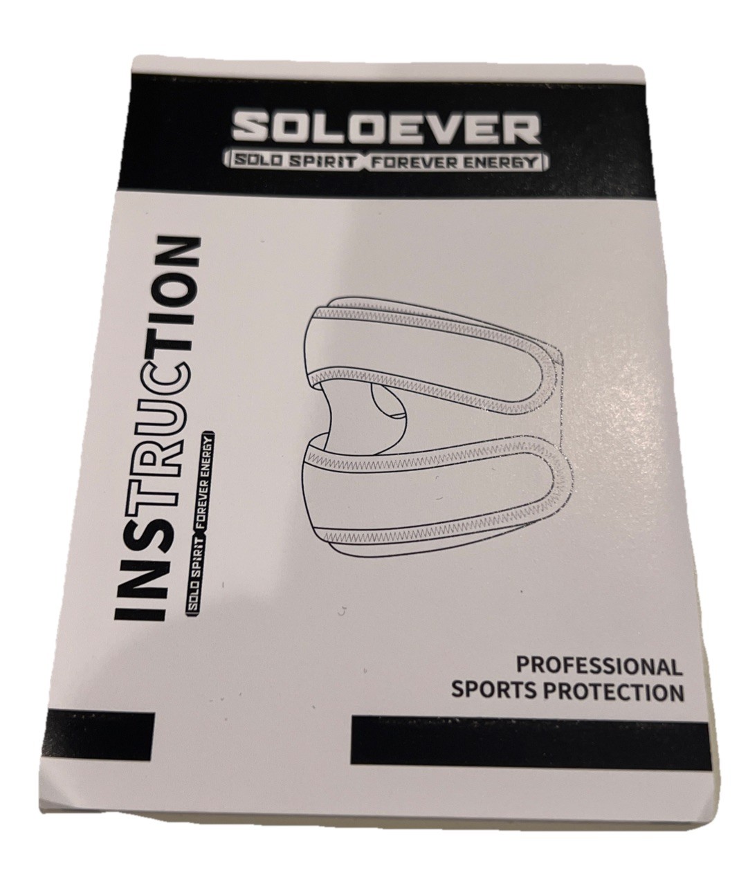 Soloever Patella Knee Gel Strap for Meniscus Pain, Dual Patellar Tendon Support