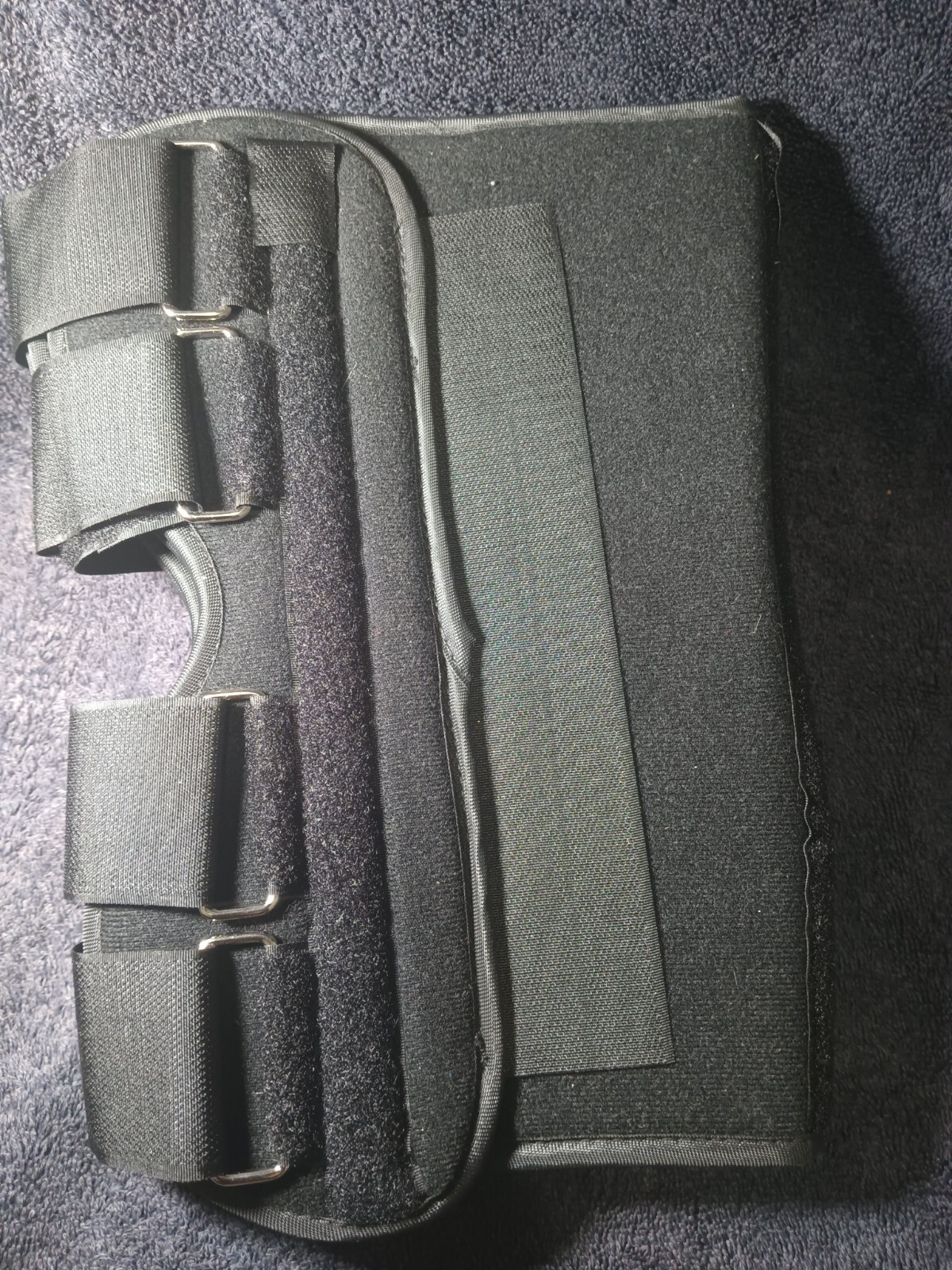 Alpha Medical Three Panel Knee & Leg Immobilizer, Knee Splint, Knee Brace 12″