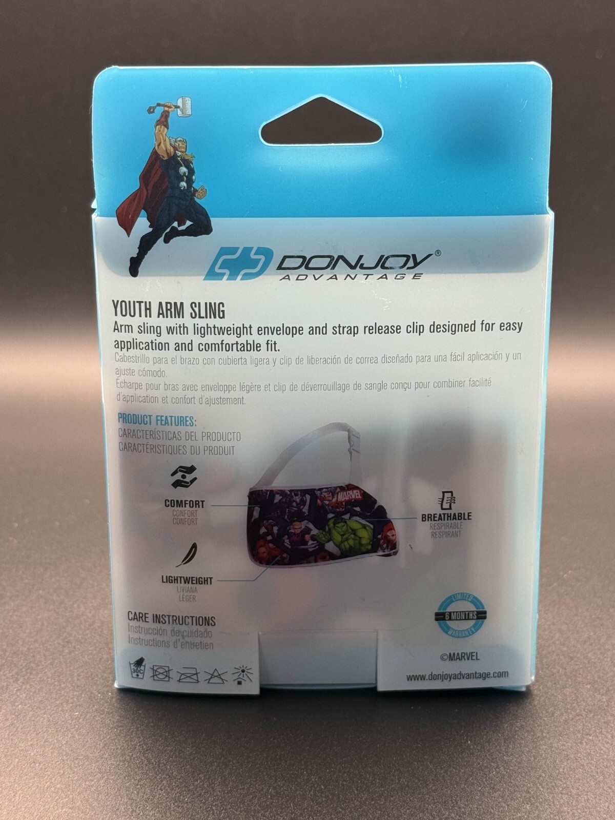 Donjoy Youth Arm Sling Marvel’s Avengers