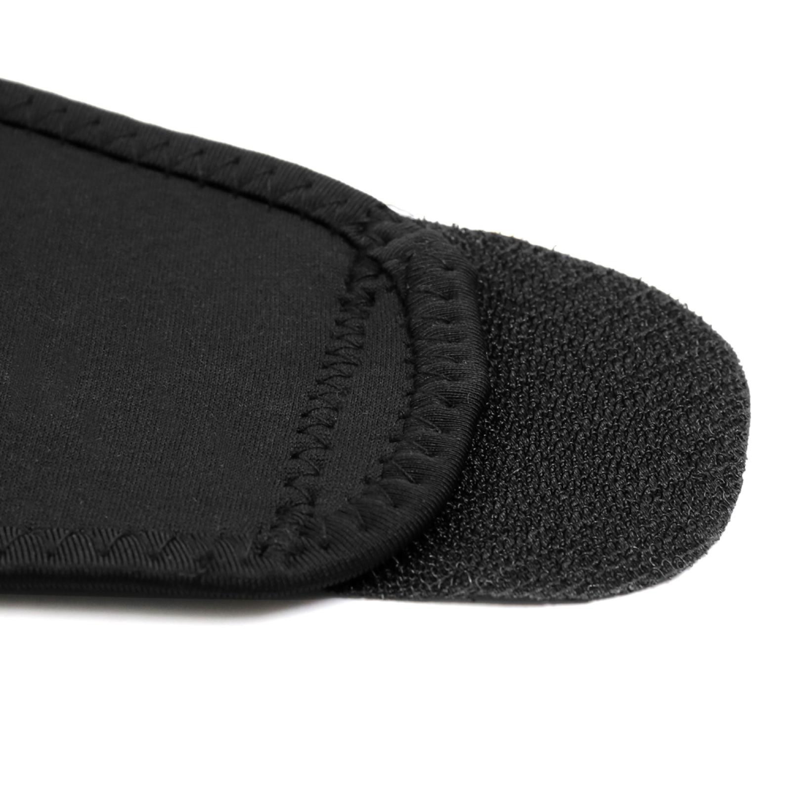 Unique ankle foot support hook closure ring protection winding