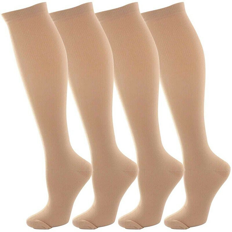 Compression Socks Support Knee High Men Women Physix Gear Sport Size S/M, L/XL
