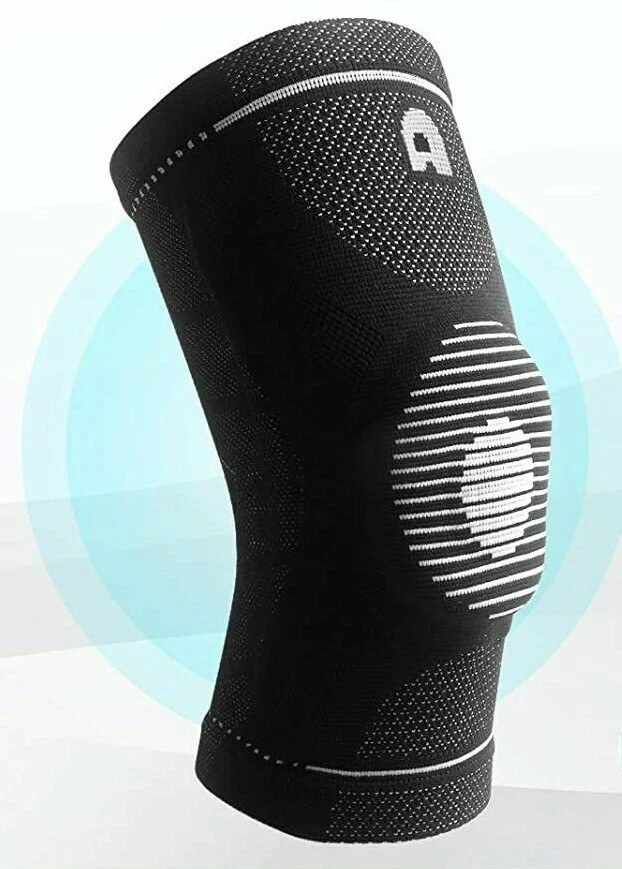 Knee Brace Compression Sleeve Support Arthritis Guard Patella Stabilizer Size XL