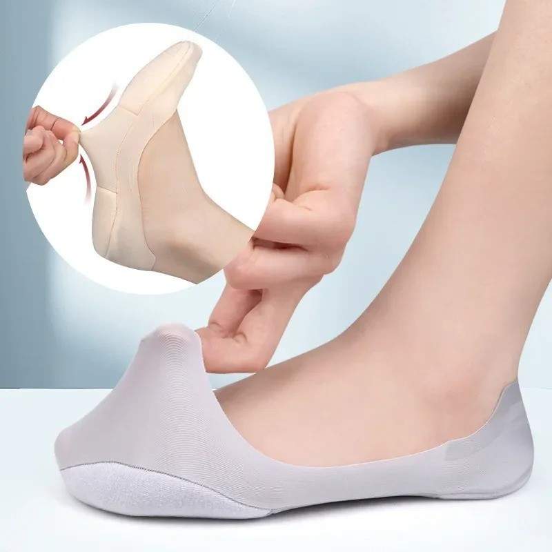 Women’s Plantar Fasciitis Insole Socks Shock Absorbing Non Slip Foot Cushion Pad