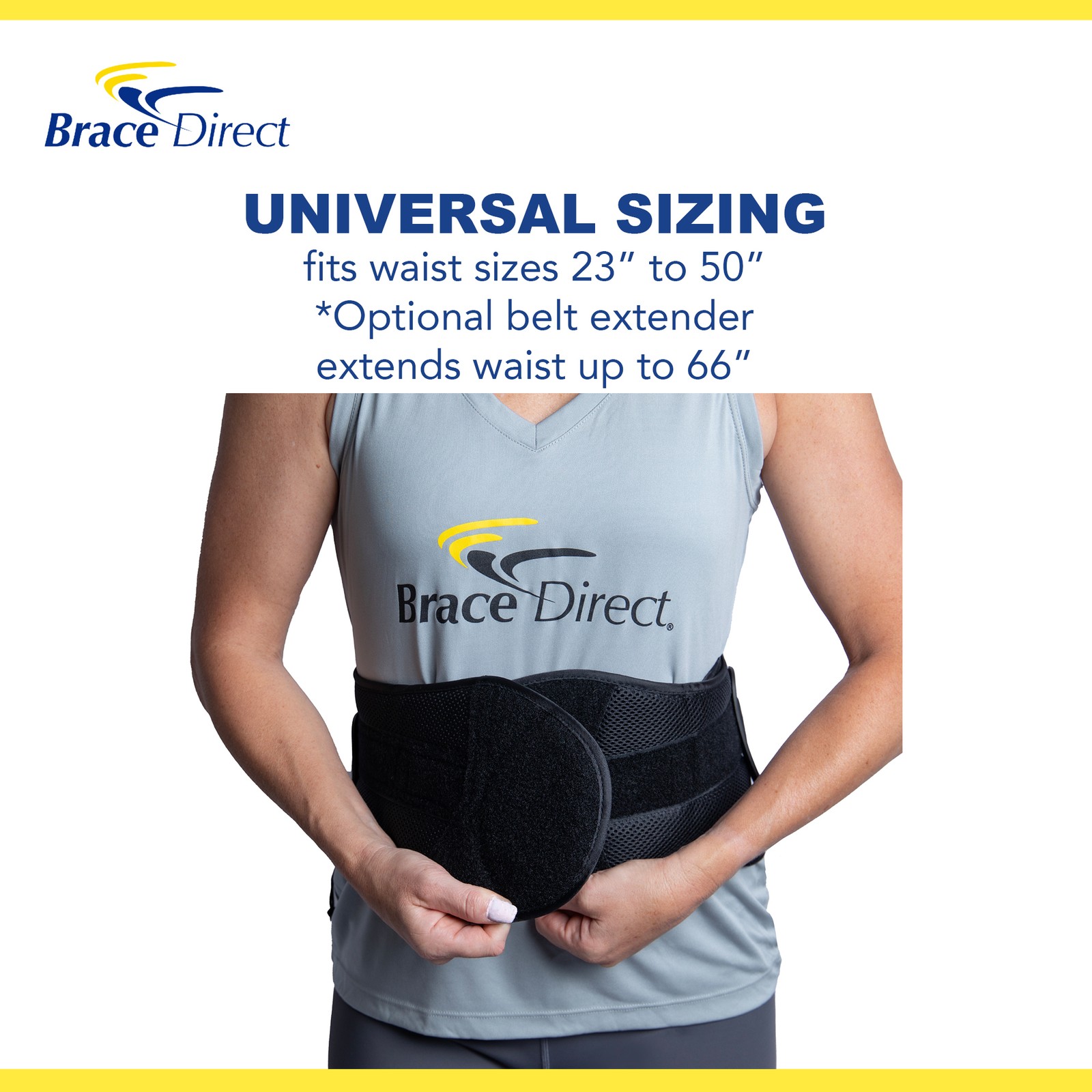 Adjustable Lower Back Support Brace-Immediate Pain Relief for Herniated Disc DDD