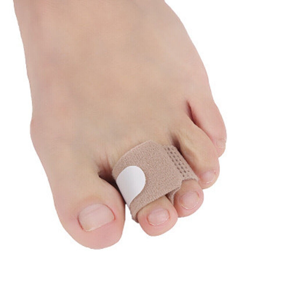 Broken Toe Wraps Hammer Toe Separator Splints Cushioned Bandages 4 pk Natra Cure