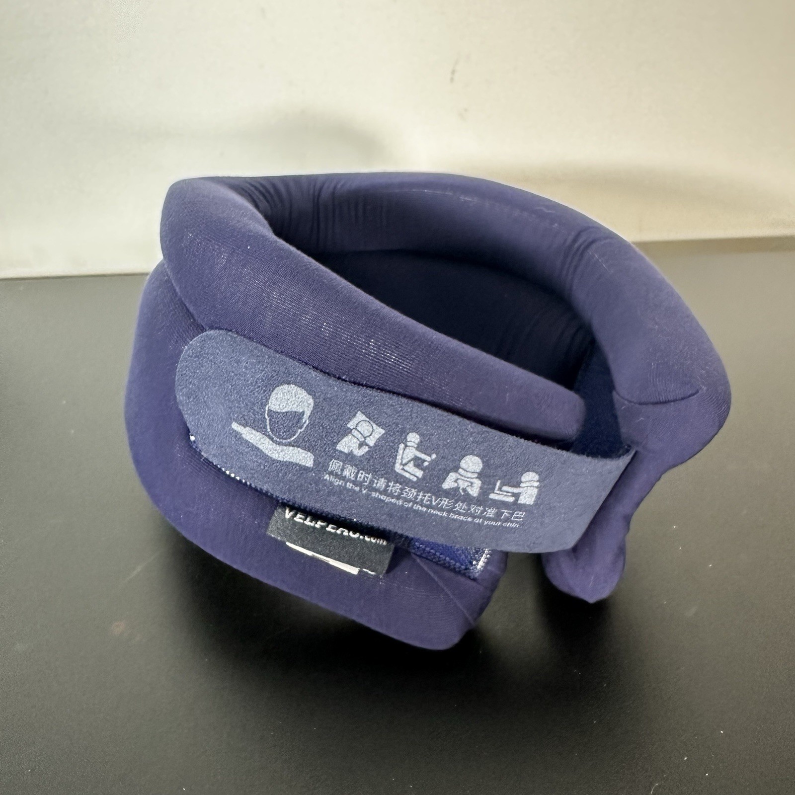 Neck Brace for Neck Pain and Support – Medium (Pack of 1) Comfort Version-Blue
