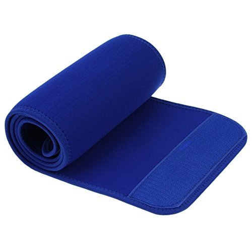 FakeFace Breathable Neoprene Compression Waist Trimmer Large (Pack of 1) Blue