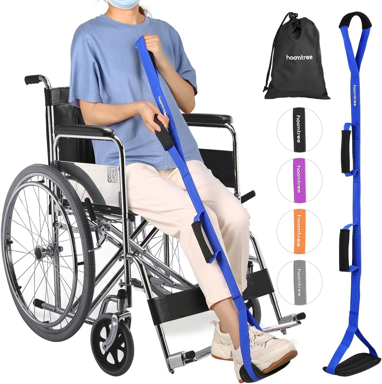 Innovative 39” Leg Lifter Strap – Essential Mobility Tool for Rehabilitation