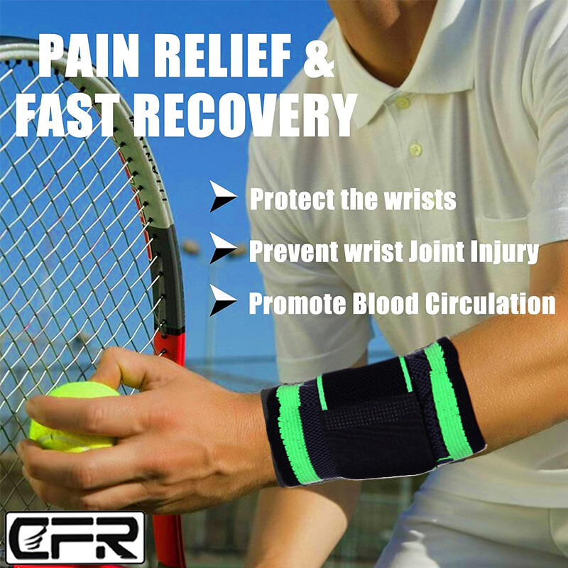 Sports Wrist Band Brace Wrap Adjustable Support Carpal Tunnel Bandage Gym Strap