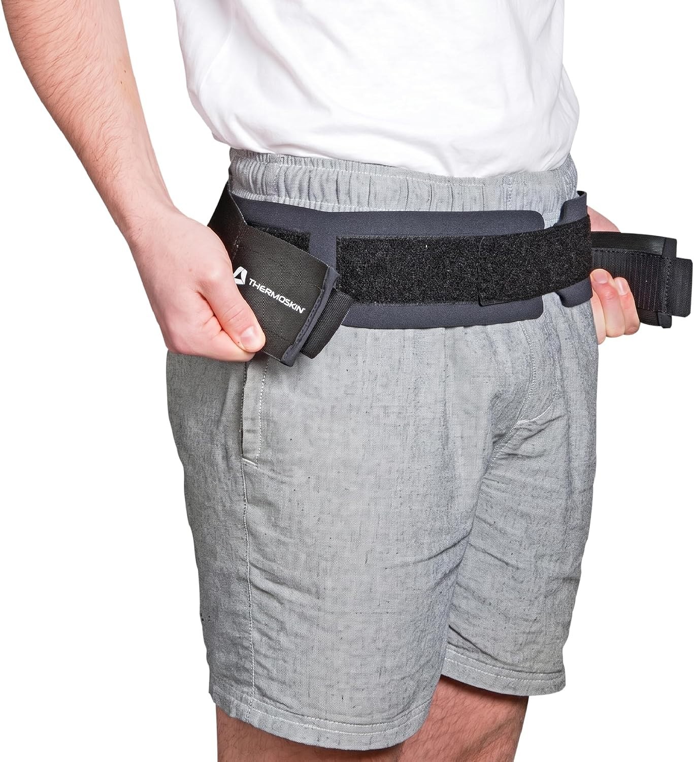 X-Large Black Sacroiliac Support Belt – Enhance Stability for Back Pain Relief