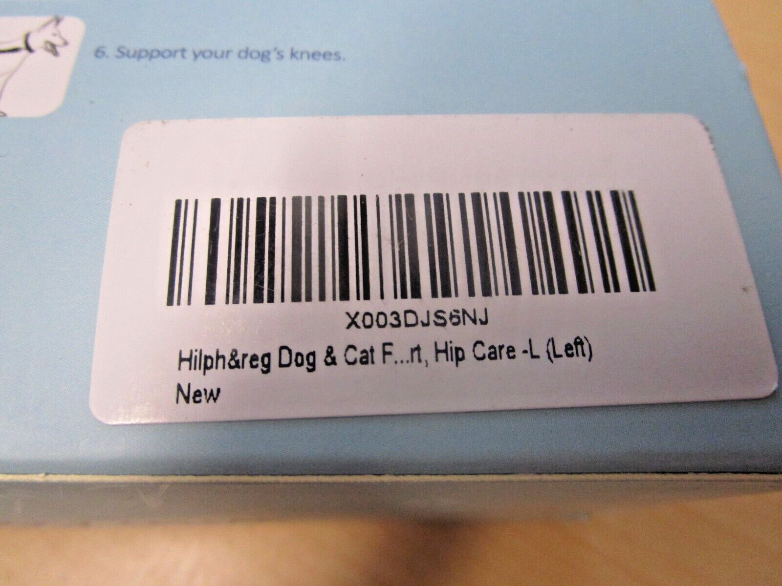 HILPH Dog Knee Brace For Support ACL Dislocation Arthritis Reusable 1 Pack