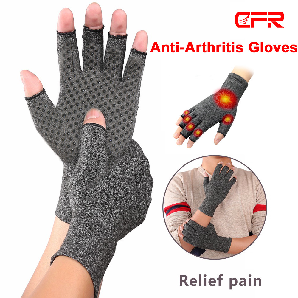 Compression Arthritis Gloves Carpal Tunnel Gym Rheumatoid Hand Joint Support CFR