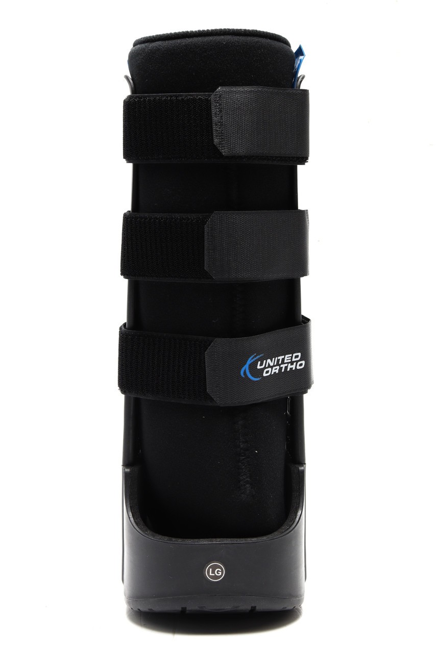 United Ortho USA14107 Air Cam Walker Fracture Boot, Large, Black