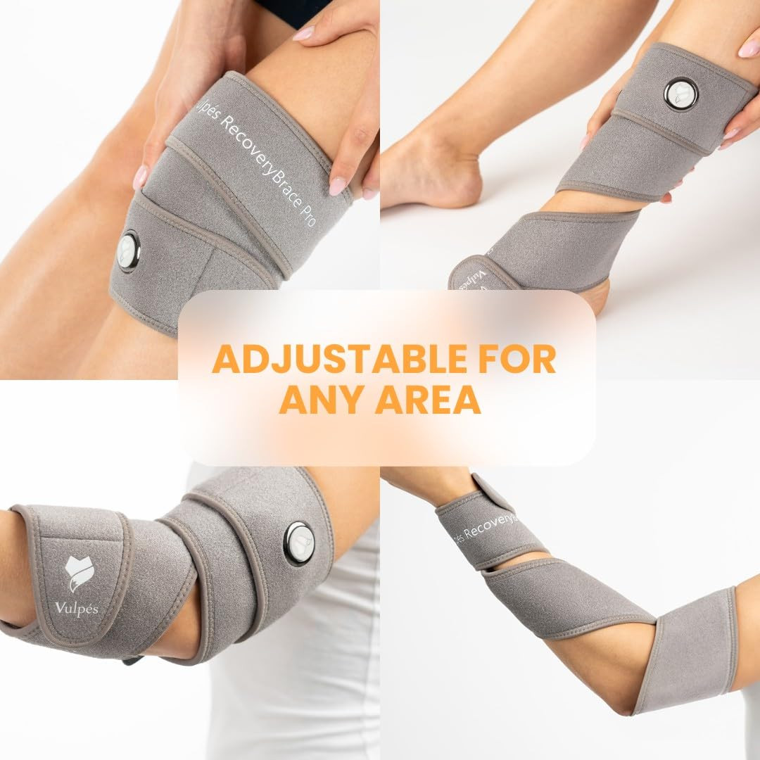 RecoveryBrace PRO – Wireless Infrared Heating Pad for Pain Relief & Recovery