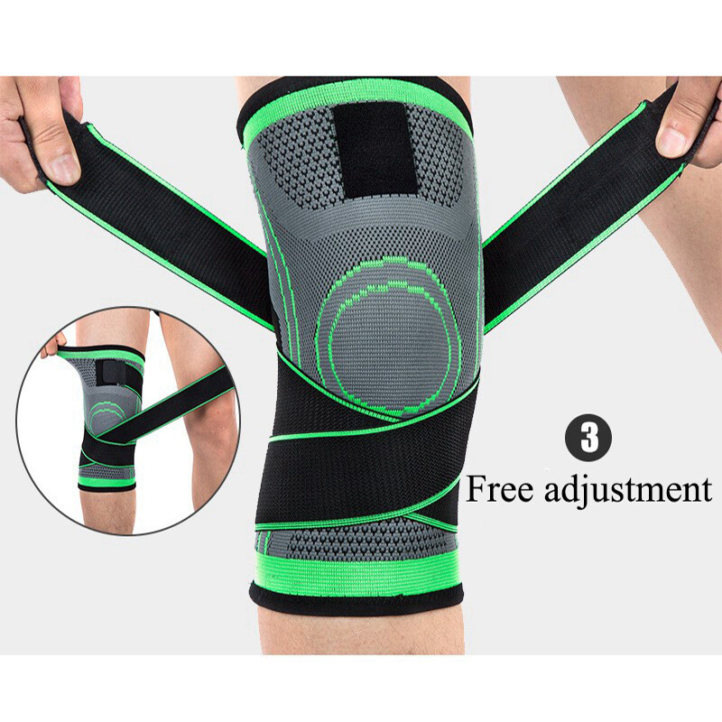 Knee Sleeve Compression Brace Support Joint Arthritis Pain Relief For Sports Gym