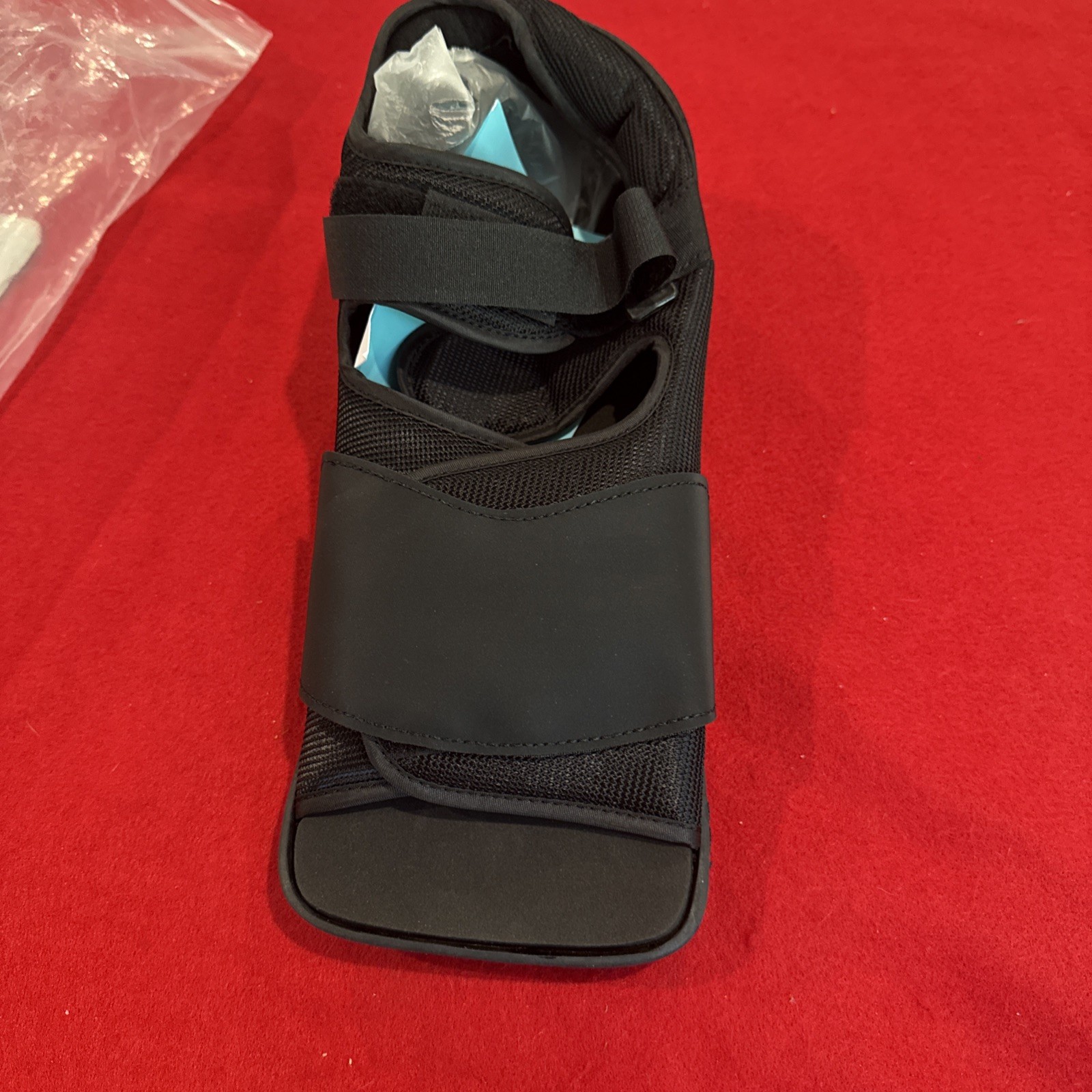 VIVE Squared Toe Post Op Shoe Large Black Surgical Boot