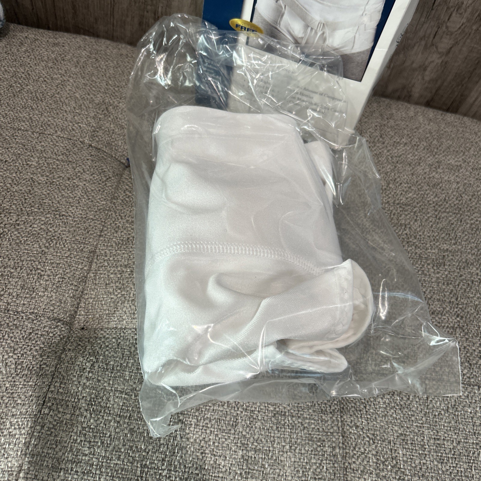 Hernia Brief Men’s Size Medium Soft Form Support Garment Foam Pressure Cushion