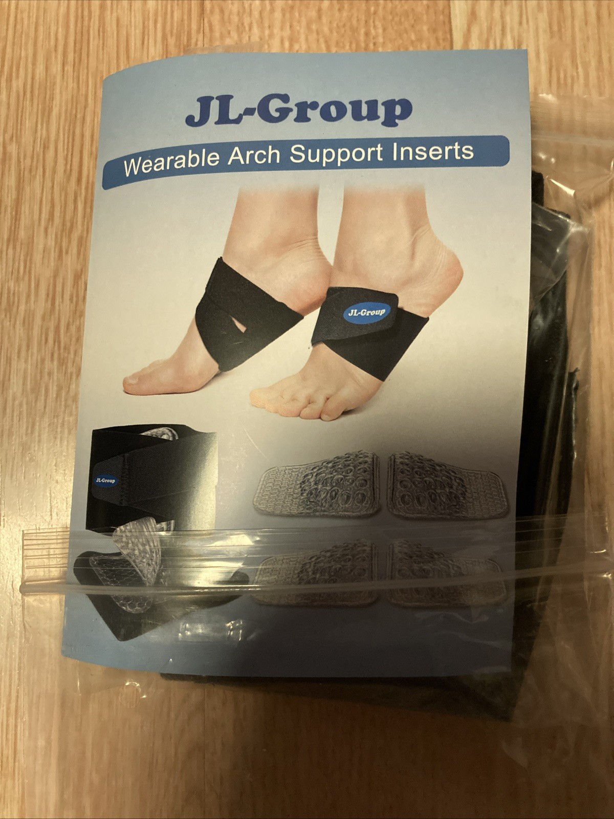 Copper Fit Health+ Arch Relief Compression Bands Two Arch Bands One Pair New