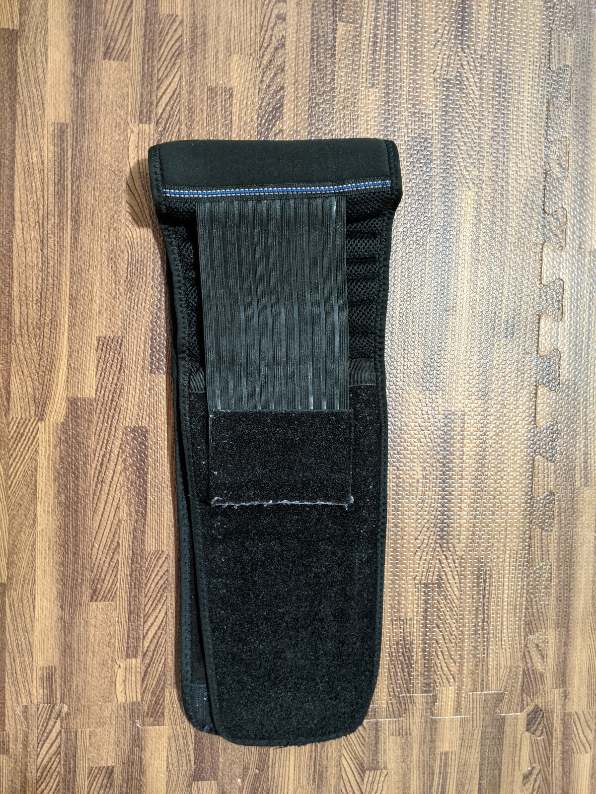 B601 BraceUP Lumbar Back Support Brace Belt Black Size S / M