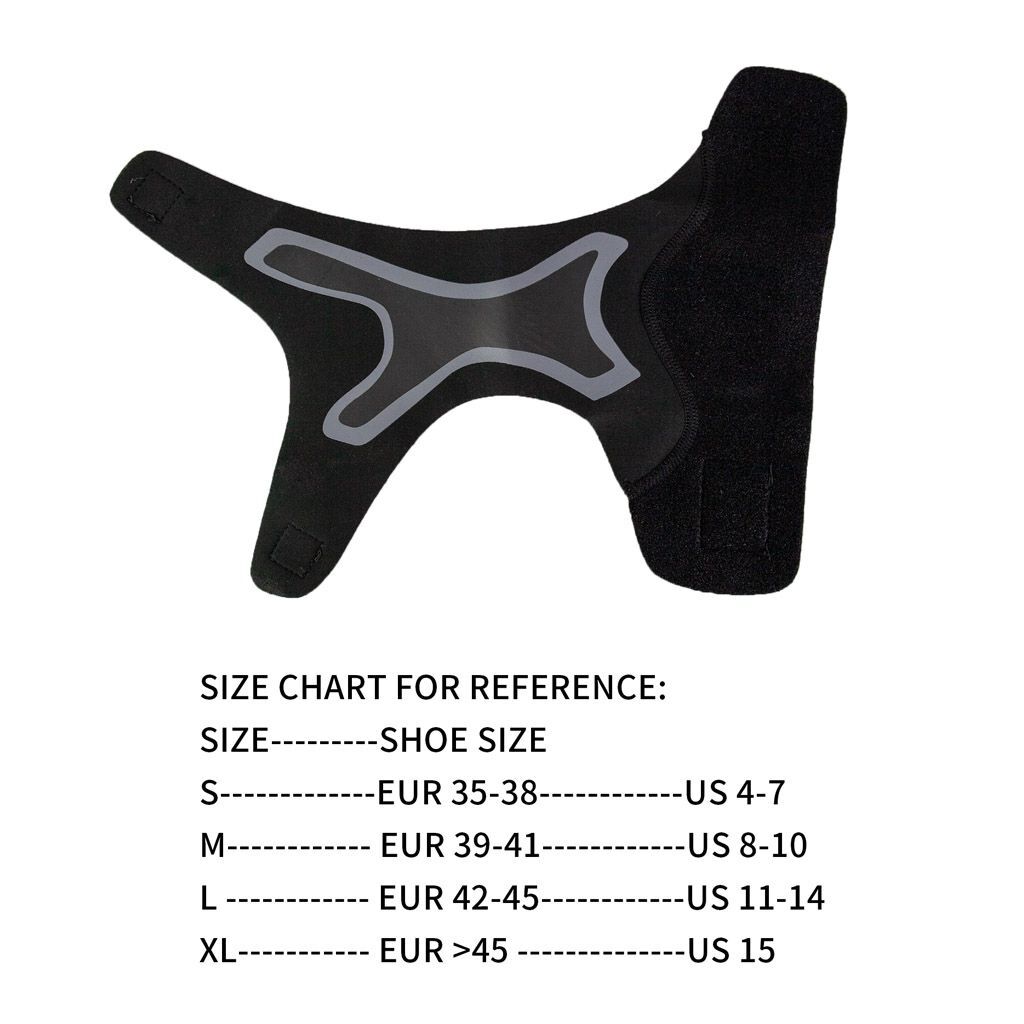 Ankle Brace Support Compression Sleeve Plantar Fasciitis Pain Relief Foot Wrap