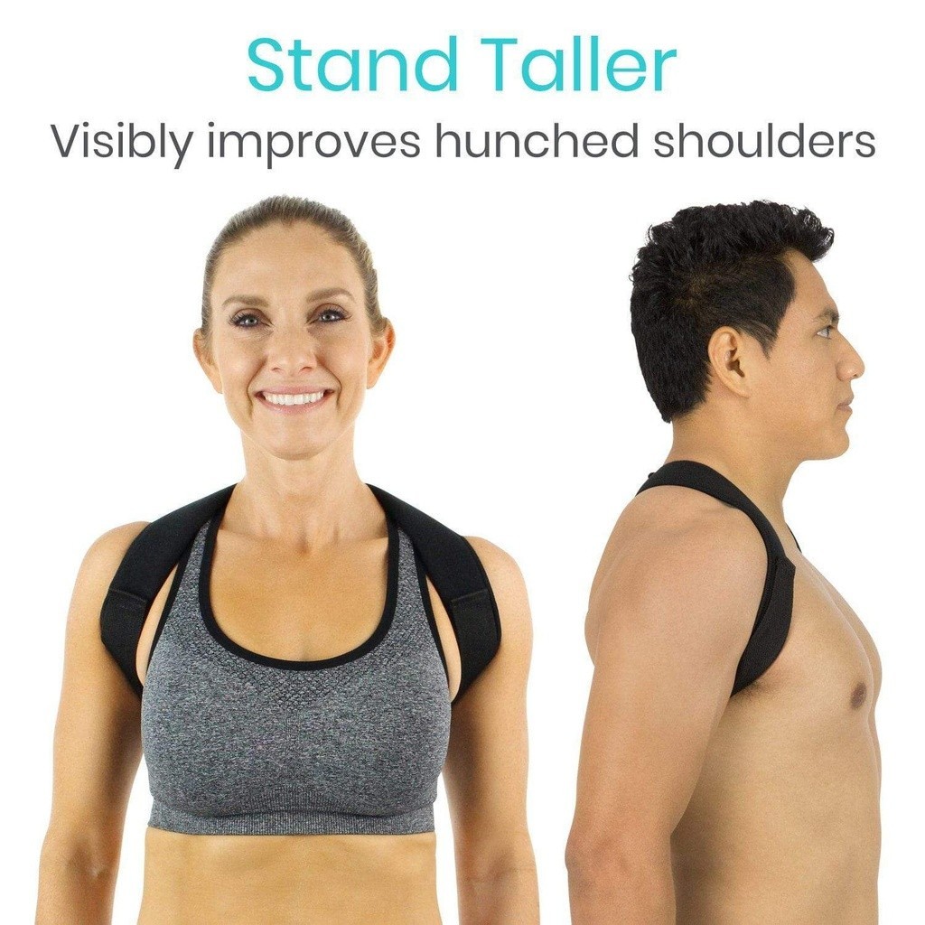 Posture Corrector Upper Back Brace Shoulder Support Neck Back Pain Relief Belt