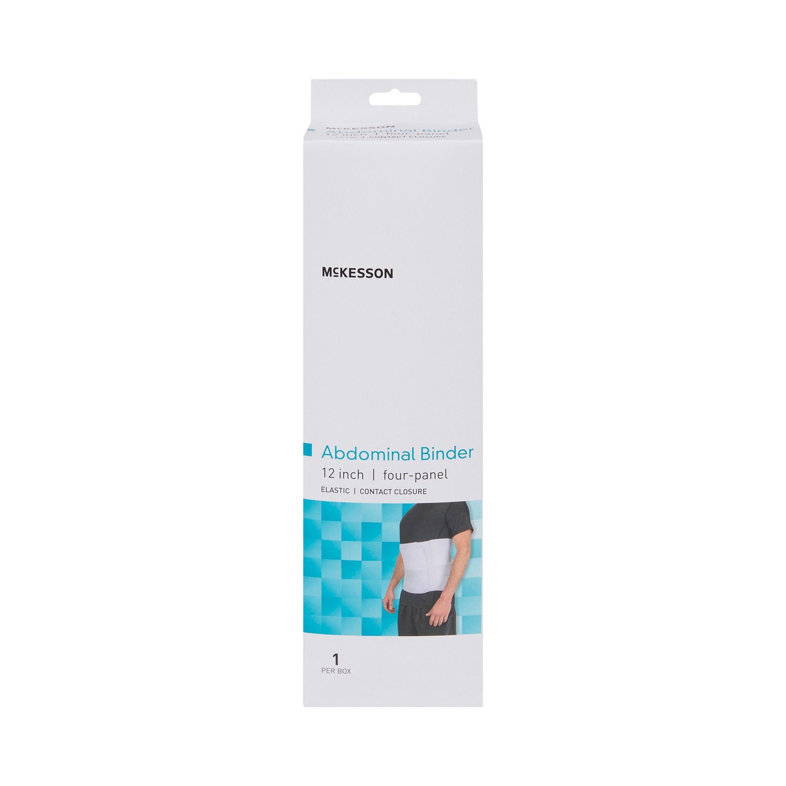McKesson Abdominal Binder Small Medium 30 to 45 Inch Waist Circumference