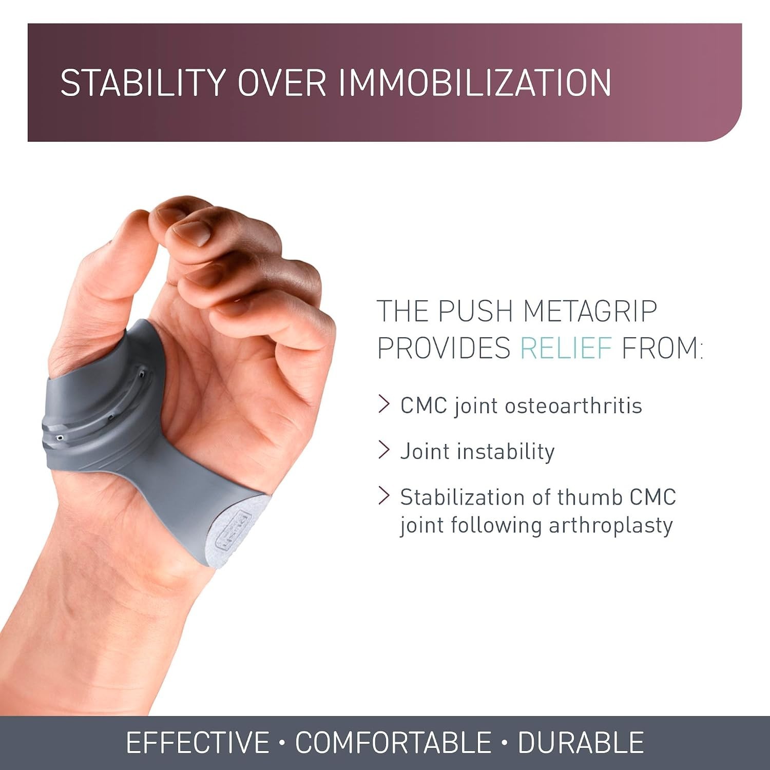 CMC Joint Thumb Stabilizer – Adjustable & Comfortable