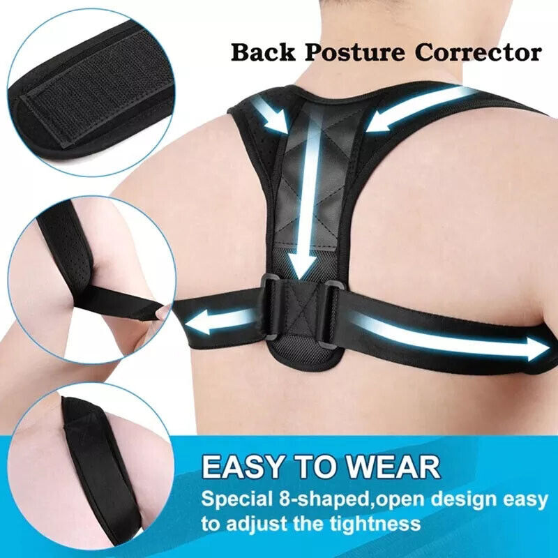 Adjustable Belt Sleeve Sprains Shoulder Support Brace Rotator Cuff Pain Relief