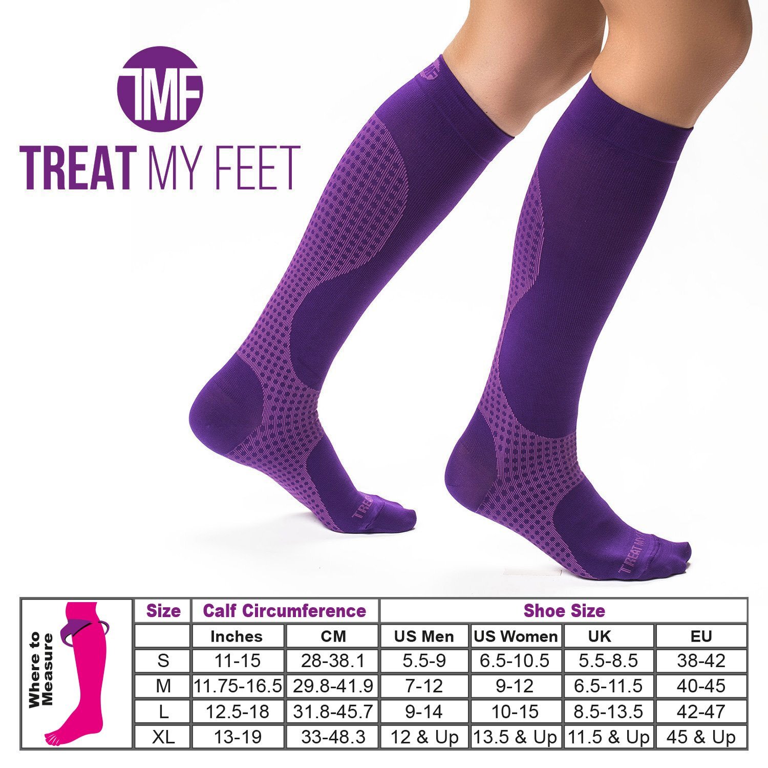 Knee High CompressiKnee High Compression Socks for Women & Men