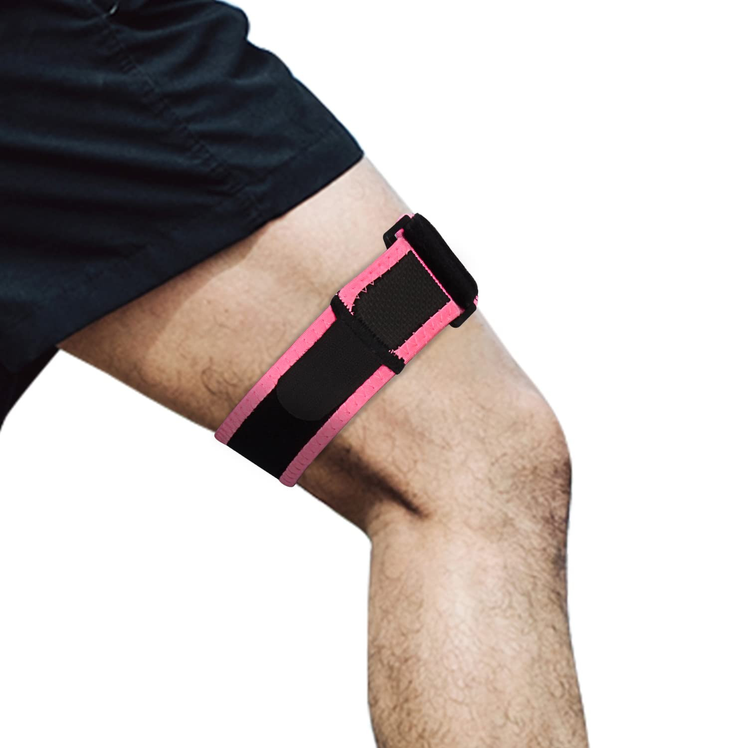 IT Band Strap – Iliotibial Band Compression Wrap, Adjustable Knee Thigh Hip & IT