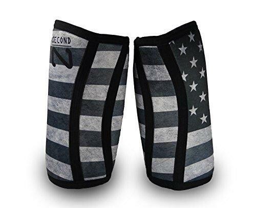 Second Nature Knee Sleeve (1 Pair) 7mm Neoprene Support for Weightlifting S