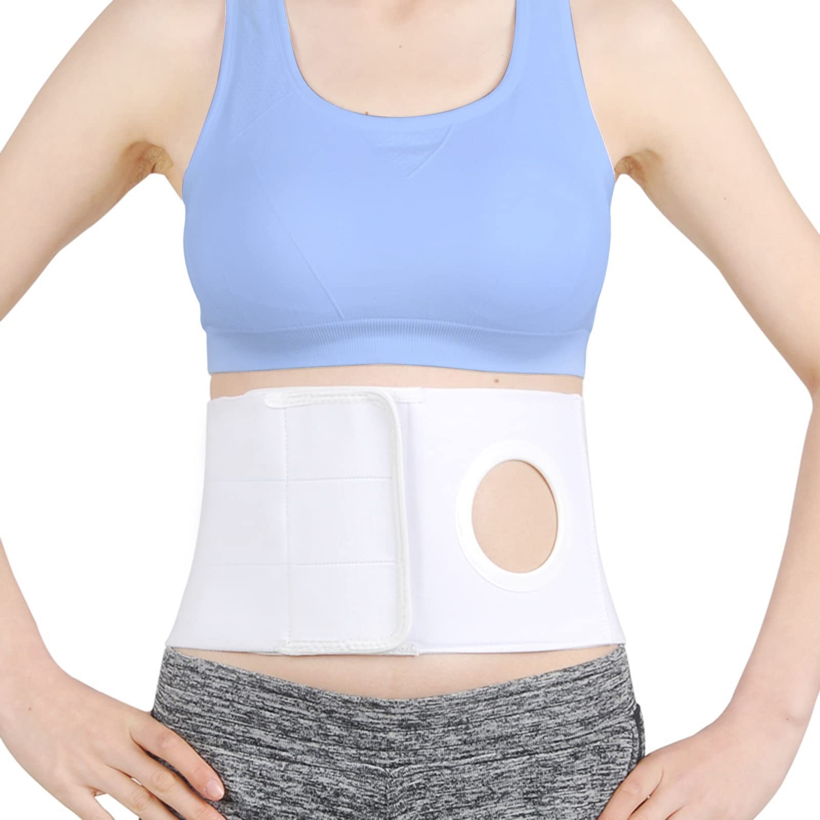 Medical Ostomy Belt Ostomy Hernia Support Belt Abdominal Binder Brace Abdomen…