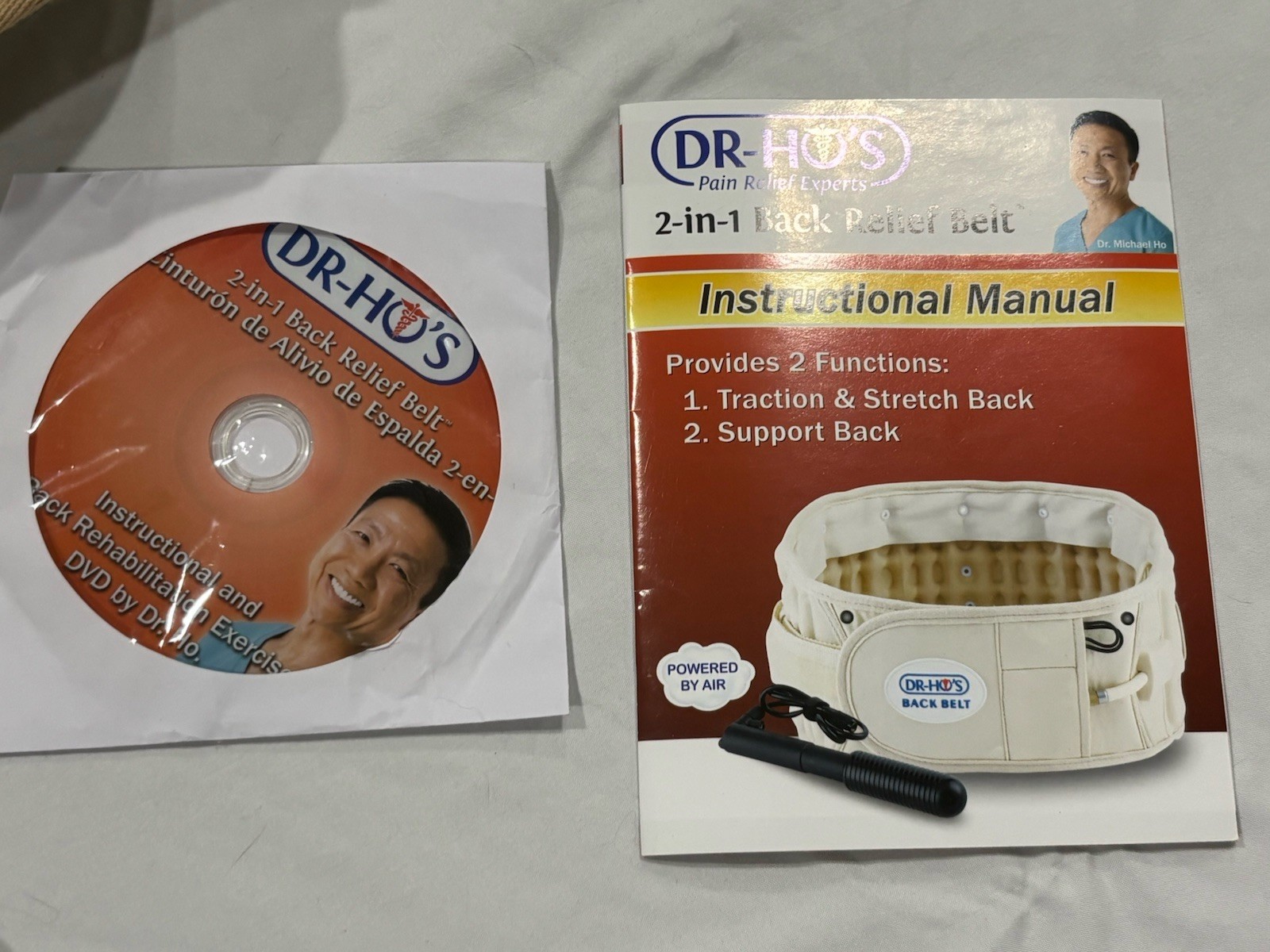Dr Ho’s 2in1 Decompression Belt For Lower Back Pain Relief Lumbar Support Size A