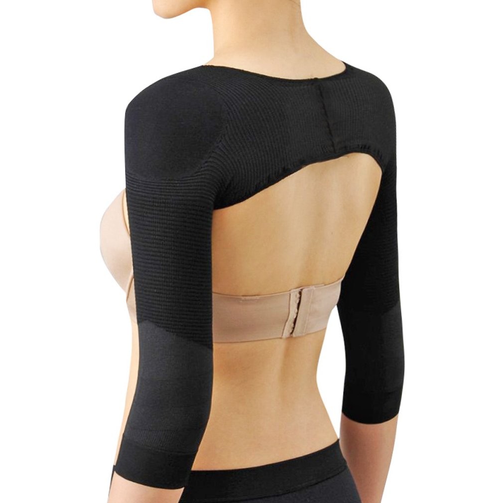 Gudessly Women’s Slimming Arm Shapers Back Shoulder Medium (Pack of 1), Black