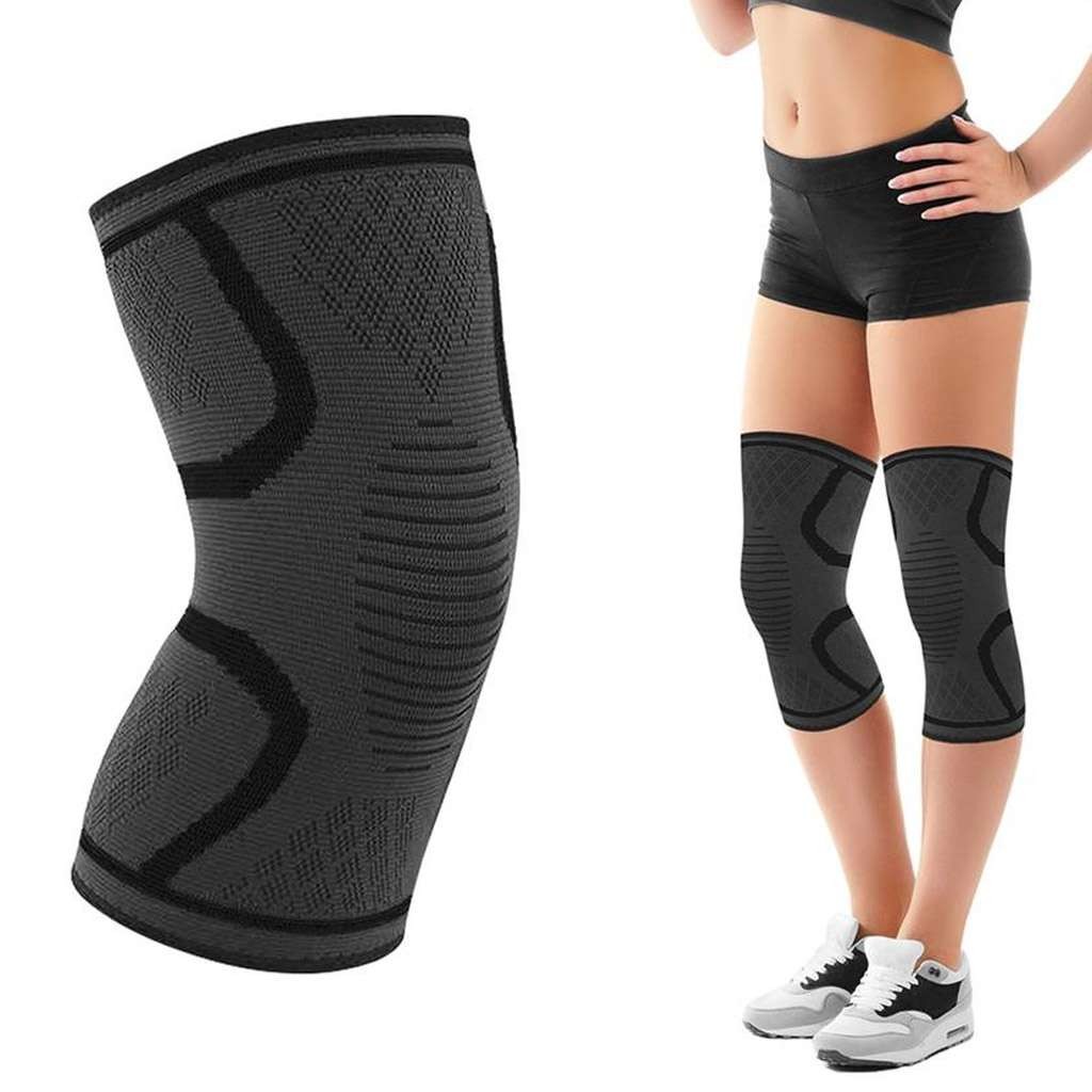 2/4-Pack Knee Sleeve Compression Brace Support Sport Joint Pain Arthritis Relief