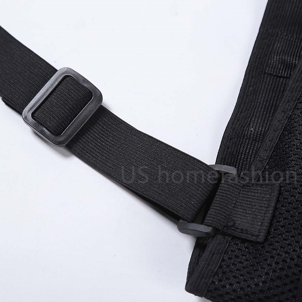 New Mens Suspenders Heavy Weight Lift Lumbar Lower Back Waist Support Belt Brace