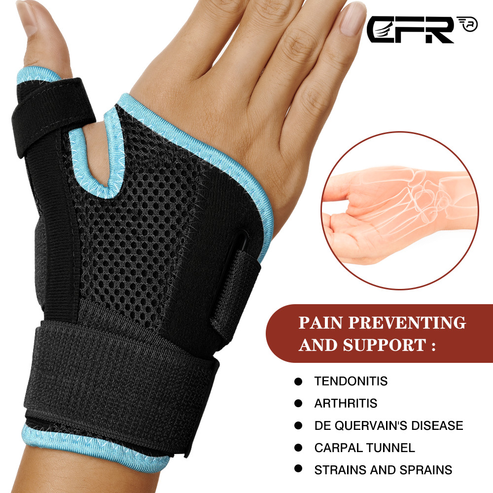 Thumb Support Wrist Brace Hand Sprain Carpal Tunnel Arthritis Running Left Right
