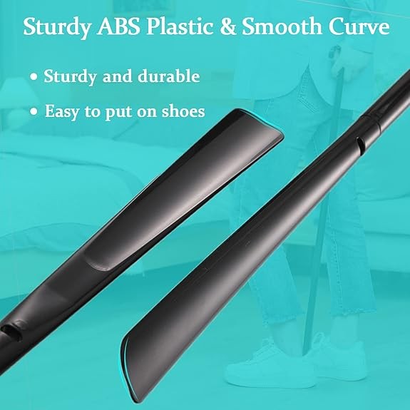 Long Handle Shoehorn & Sock Remover Tool for the Elderly & Disabled