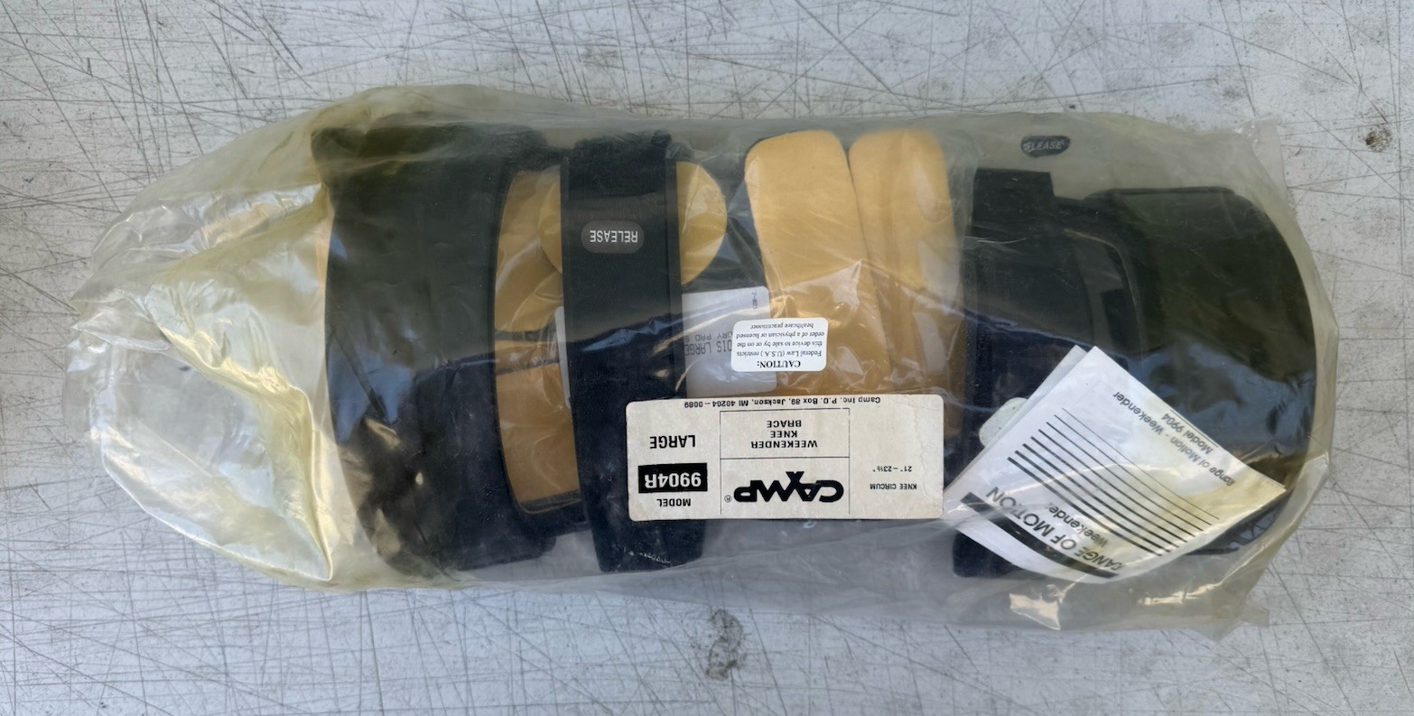 CAMP Inc. Knee Circum Weekender Knee Brace 9904R LARGE Old Stock NEW